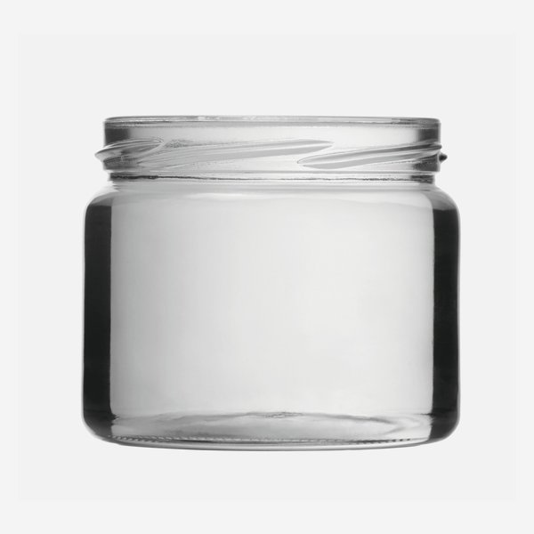 Konzerves üveg,330 ml,átlátszó,szájforma:TO82