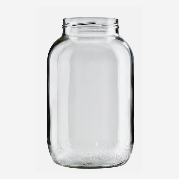 Konzerves üveg,3400 ml,átlátszó,szájforma:TO100