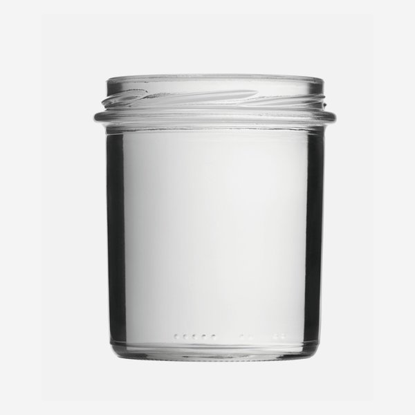Konzerves üveg,350 ml,átlátszó,szájforma:TO82
