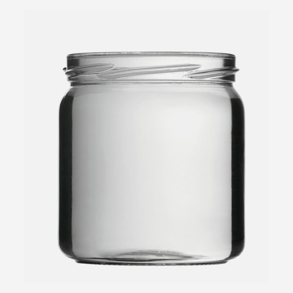 Konzerves üveg,405 ml,átlátszó,szájforma:TO82